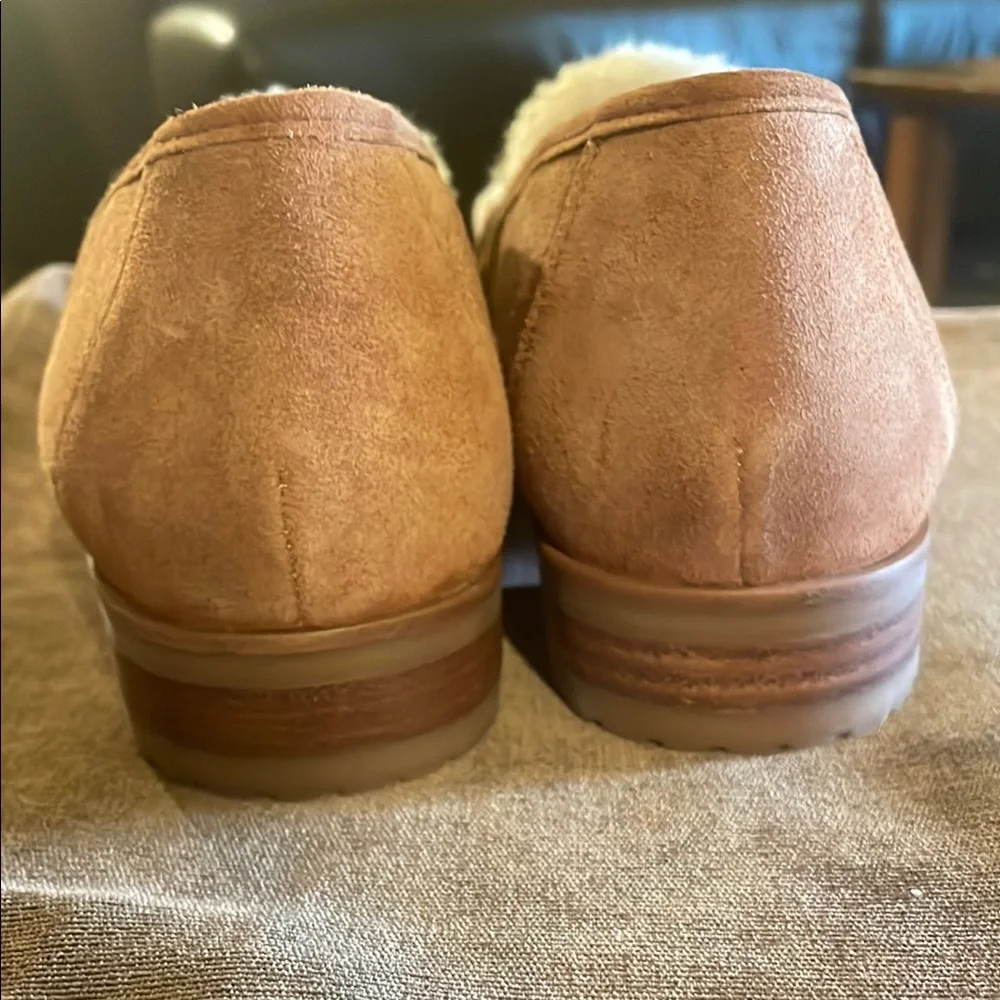 Talbots Cassidy Sherpa Suede Loafers - Picture 5 of 8